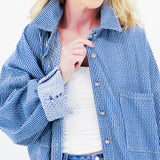 Get With Me Striped Button Down