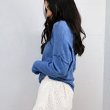 Dusty Denim Sweater