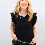 Stevie Crochet Top
