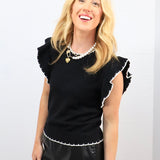 Stevie Crochet Top