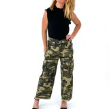 camo cargo pants