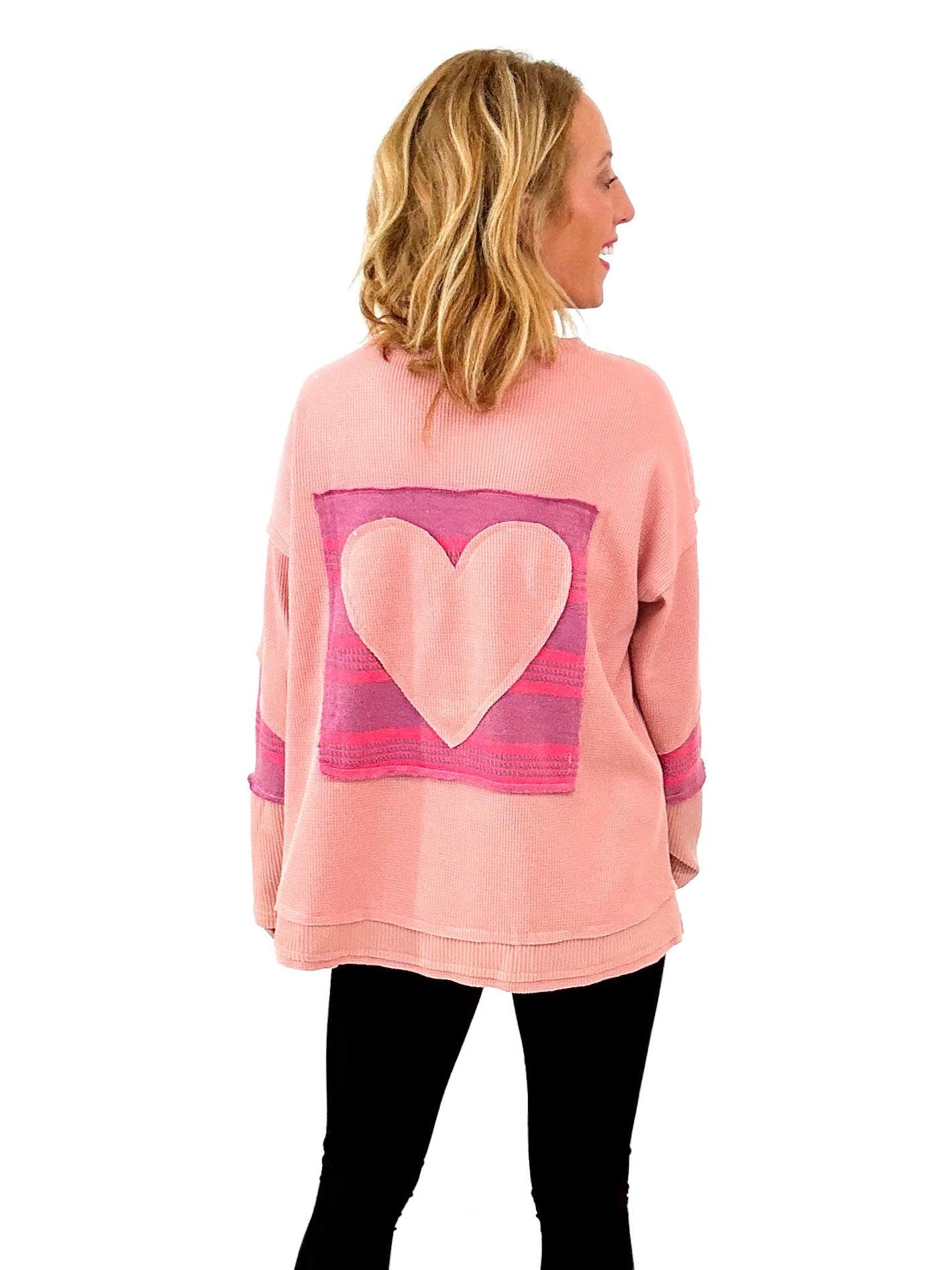 Hearts and Happy Thermal Top - Alden+Rose LLC