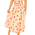 Flower maxi skirt