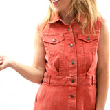 Western Weekend Denim Dress