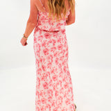 Sweet Satin Rose Skirt