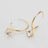 Isla Crystal Hoop