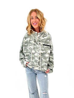 oversized camo jacket