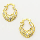 Gold Loop Hoop
