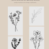 Words for a Season Temporary Tattoos - Alden+Rose LLC