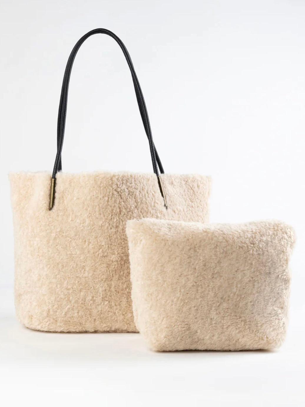 sherpa oversized tote