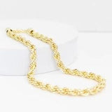 Gold Rope Necklace - Alden+Rose LLC