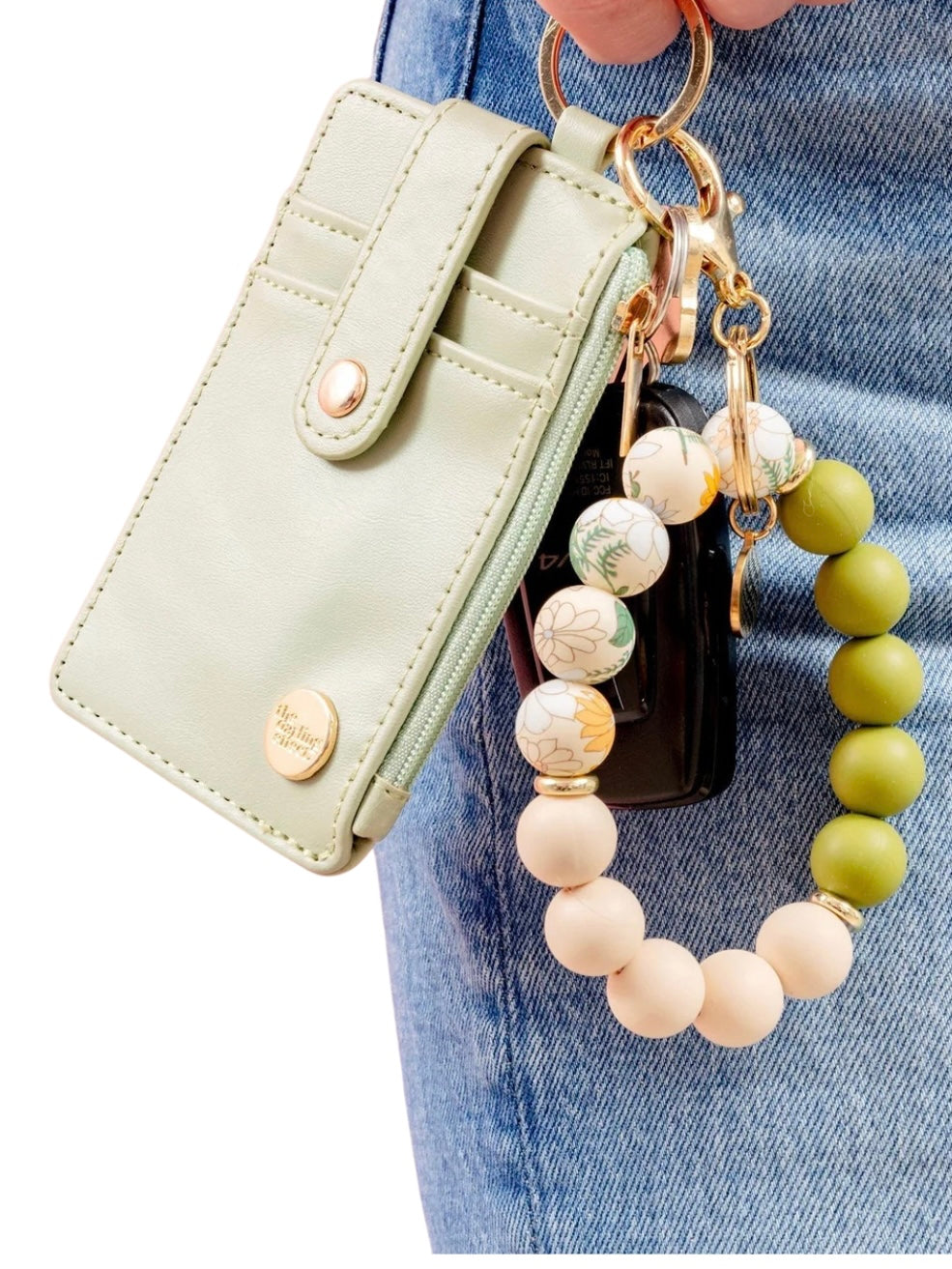 Beaded keychain