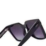Black dime sunglasses