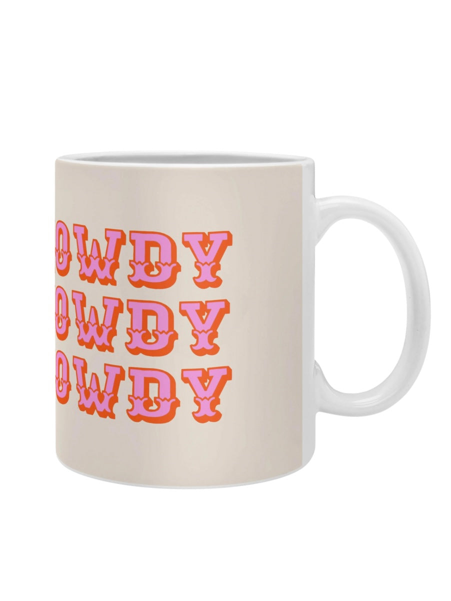 Howdy coffee mug