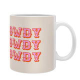 Howdy coffee mug