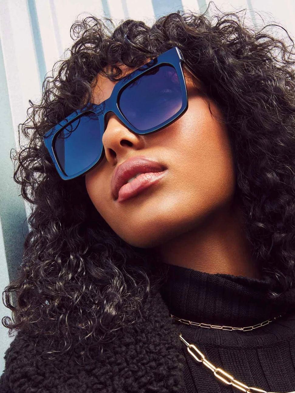 Wide sunglasses