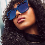 Wide sunglasses