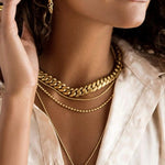 Dutches Double Beaded Necklace - Alden+Rose LLC