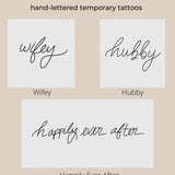 Words for a Season Temporary Tattoos - Alden+Rose LLC