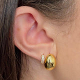 Viola Huggie Stud - Alden+Rose LLC