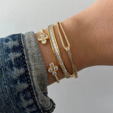 Nicholia CZ Bangle - Alden+Rose LLC