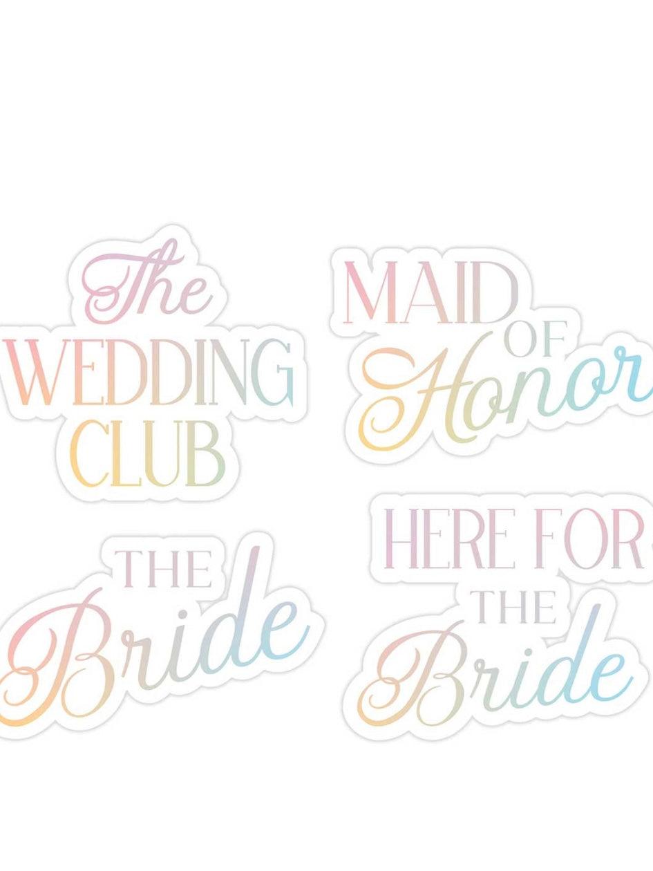 Wedding stickers