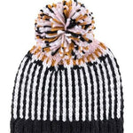 Char Pom Hat - Alden+Rose LLC