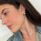 Viola Huggie Stud - Alden+Rose LLC