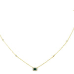 Nora Emerald Necklace - Alden+Rose LLC
