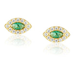 Emerald Evil Eye - Alden+Rose LLC