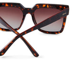 Gold and brown sunglasses
