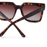 Gold and brown sunglasses