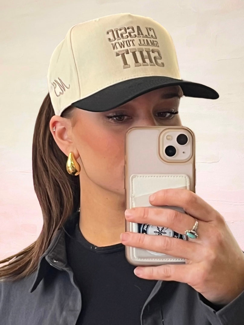 Vintage fit baseball caps
