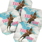 Cowgirl coasters