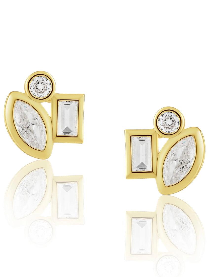 Amber Studs - Alden+Rose LLC