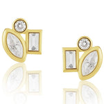 Amber Studs - Alden+Rose LLC
