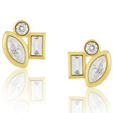 Amber Studs - Alden+Rose LLC