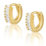 Viola Huggie Stud - Alden+Rose LLC