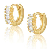 Viola Huggie Stud - Alden+Rose LLC