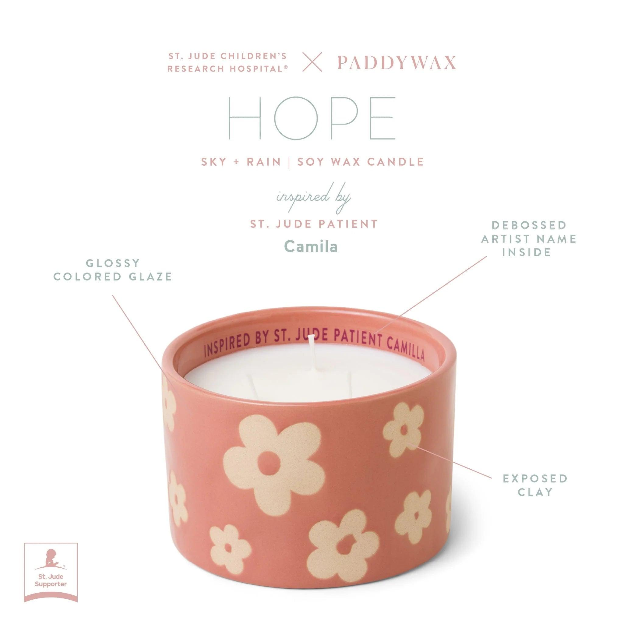 St. Jude Giveback "Hope" Candle - Alden+Rose LLC