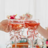 Bow & Bubbly Glass