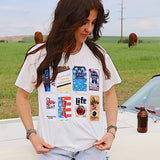 Red, White and Beer Tee