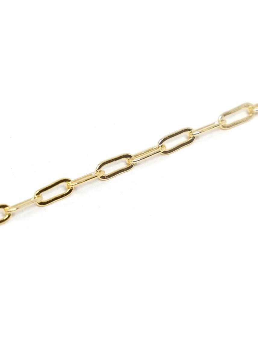 Mini Paperclip Chain Necklace - Alden+Rose LLC