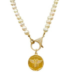 Bee Charm Necklace - Alden+Rose LLC