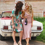 Lost In Love Satin Dress - Alden+Rose LLC