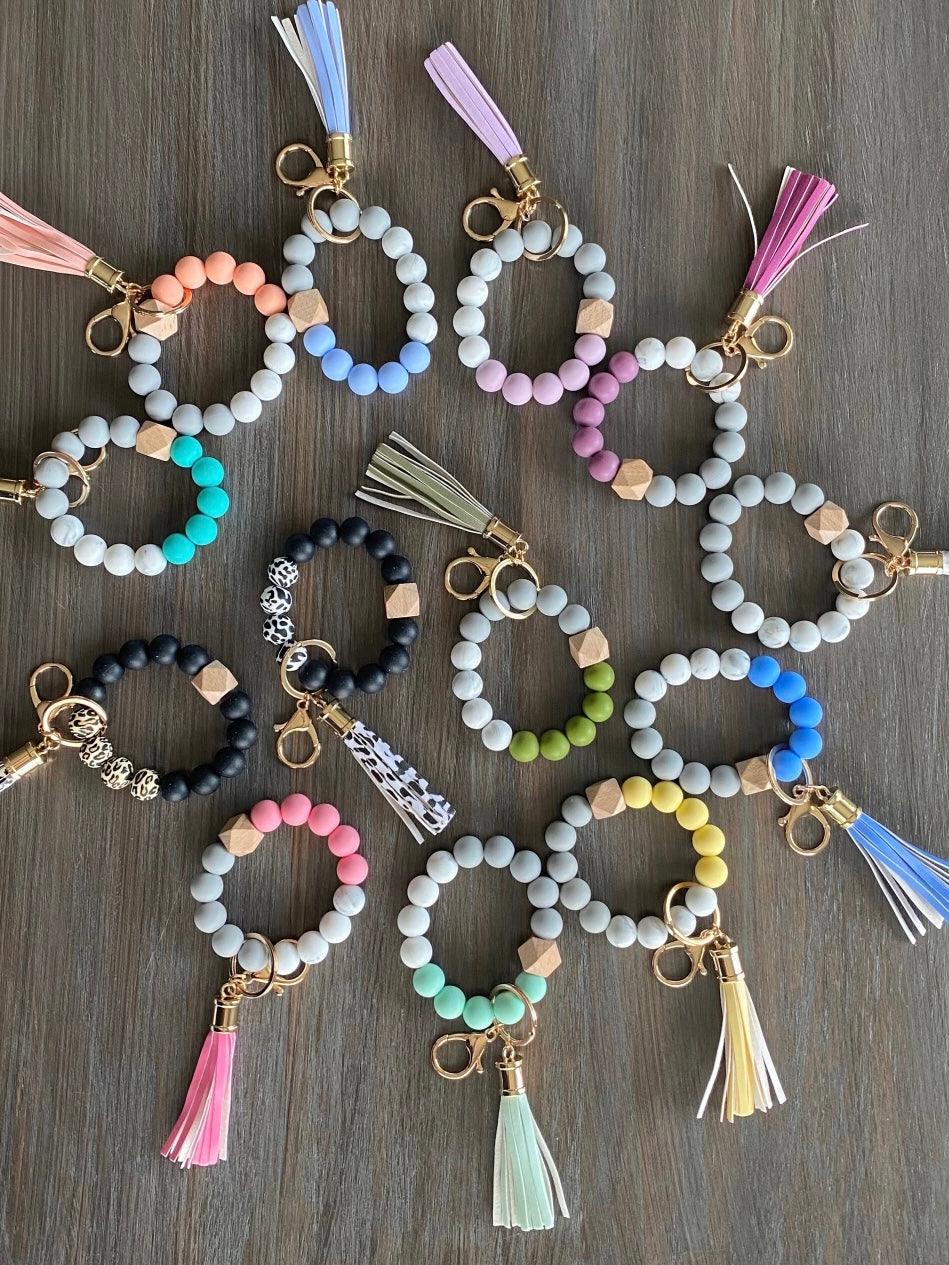 The Sweetest Beaded Keychain - Alden+Rose LLC