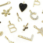Sleek Initial Charm - Alden+Rose LLC
