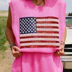 Let Freedom Ring Sweater Tank - Alden+Rose LLC