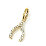 Wishbone Charm - Alden+Rose LLC