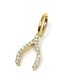 Wishbone Charm - Alden+Rose LLC